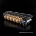 Fridge Organization Bins 14 Eggs Tray Holder with Lid & Handles Supplier